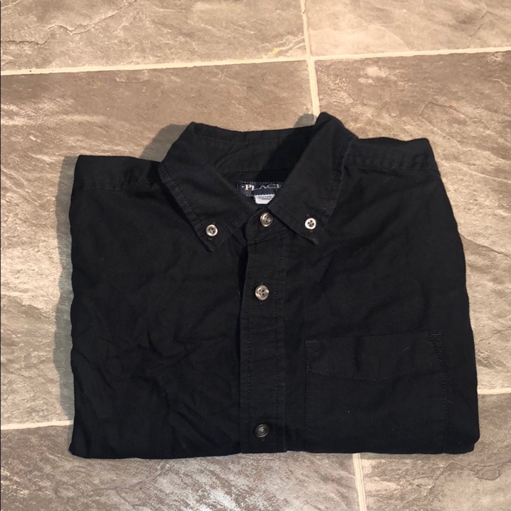 Children’s Place | black button down